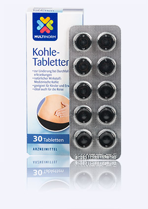 Kohle-Tabletten